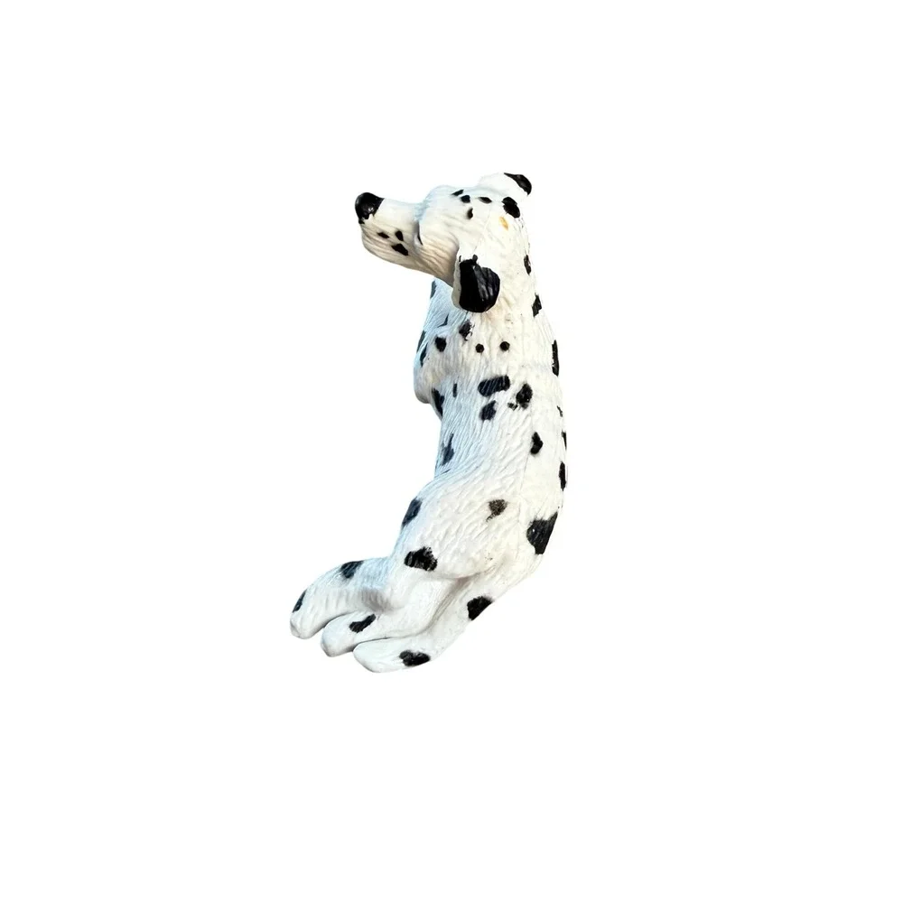 Vintage 1994 MEG Inc‎ Dalmatian Puppy Dog Figurine Lying Down Miniature Toy